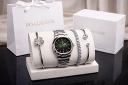 PORDEGAR FEMININE SET WATCH